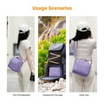 thumbnail image 5 of K&F Concept Camera Sling Bag Small Crossbody Camera Case DSLR/SLR/Cute Compact Shoulder Photography Bags for Photographers - 5L (Purple), 5 of 8