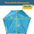 thumbnail image 5 of Sport-Brella Versa-Brella SPF 50+ Adjustable Umbrella, Black, 5 of 5