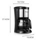 thumbnail image 2 of Cafetera Eléctrica De Filtro CHAO 0,6 L 6 Tazas Sistema Antigoteo Apagado Automático 30 Min, 2 of 5