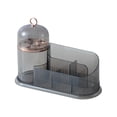 thumbnail image 2 of Cosmetics Storage Organizer, Makeup Organizer with Compartments, Sundries Container, Display Case, Desktop Storage Box for Countertop, Bedroom Gray, 2 of 9