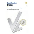 thumbnail image 7 of 45 Degree Flat Edge Square Ruler For Carpentry Measurment Try Square Carpenter Tools Woodworking Metal Angle Ruler Set Squares ,for Accurate Evaluation, 7 of 7