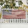 thumbnail image 4 of Rusty American Flag Banner Sign 24 Inch x 72 Inch | 13 oz Vinyl with Metal Grommets | Heavy-Duty Single-Sided Outdoor Durable Printed High-Quality Weatherproof | Made in the USA, 4 of 6