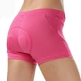 thumbnail image 6 of 2 Pack Padded Bicycle Shorts for Women Breathable Cycling Underwears Black Pink XXL, 6 of 7