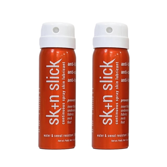 Lubricante en spray antirozaduras Skin Slick, paquete de 2, 90 ml