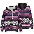 thumbnail image 2 of Hombres Casual Moda Sudadera con capucha Navidad 3D Print Pullover Top de manga larga Pompotops oipoqjl39039, 2 of 5