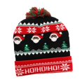 thumbnail image 2 of Gorro,Gorro de Navidad LED Gorros de suéter Gorro de nieve,Gorro de punto navideño Gorro de invierno para adultos y niños,Gorro de punto con luces intermitentes de colores,Gorro de Negro Yuyangstore Gorro, 2 of 8