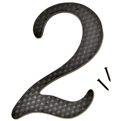 Hy-Ko DC-5/1 4.5" Die Cast Aluminum #1 House Number