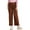 Brown-A, variant on MSemis Kids Girls Cargo Jogger Pants Sports Pockets Trousers Sweatpants Pink 8