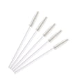 thumbnail image 1 of Nvzi 200 piezas de cepillos desechables para rímel de pestañas, para extensiones de pestañas, cejas y maquillaje (varilla blanca, cabeza blanca), 1 of 2