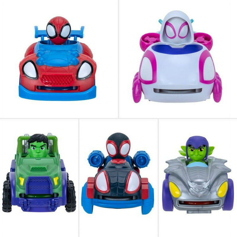 Marvel Spidey and Friends Amazing Web Playset Toy - Black