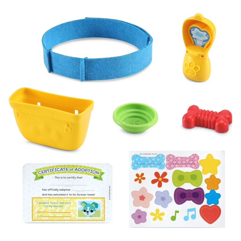 VTech® Let's Go Rescue Pup™ Kids Toy Pet Dog, Adoption Card and