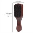 thumbnail image 1 of 1 Uds. Brocha de Afeitar de Madera con Embudo para el Pelo, Brocha para Barba para , Marrón, 1 of 5
