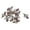 Purple, variant on 12 Pieces Angel Wing Charms Pendants for Crafting Charms Beads , 26x21mm Clear