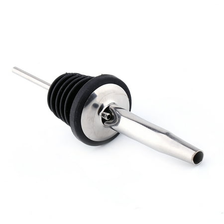 - TOPINCN Stainless Steel Free Flow Vented Pourer Wine Liquor Bottle Spout Stopper
