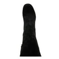 thumbnail image 3 of STEVE MADDEN Womens Black Comfort Marcello Round Toe Block Heel Zip-Up Leather Dress Boots 10 M, 3 of 5