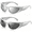 colorful2, variant on Y2K Wrap Around Sunglasses for Women Men Sliver Oval Fashion Trendy Sport Shades UV Protection Eyeglasses sunglasses wrap around