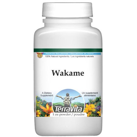 TerraVita Wakame Powder, (1 oz, 3-Pack, Zin: 521591)