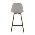 thumbnail image 2 of Tabouret de comptoir moderne milieu-du-siècle Pebble, de LumiSource, 2 of 8