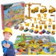 thumbnail image 3 of Calendario de Adviento de Navidad de 24 días, juguetes para autos, ingeniería militar, camión de bomberos, juguetes para autos, calendario de cuenta regresiva 2025, caja de regalo para niños, 3 of 5