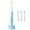 Blue, variant on Jubipavy Sound Rechargeable Electric Toothbrush for Adults and Kids Travel Wave Toothbrush with 4 Brush Heads 5 Modes Power Toothbrush
