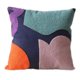 thumbnail image 1 of Funda de Almohada Decorativa YONGSHENG Textura Moderna Bordada 1 Pieza Naranja Morado, 1 of 5