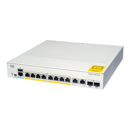 UPC: 0889728248792 | Cisco C1000-8P-2G-L Ethernet Switch – 8 Ports – Manageable – 2 Layer Supported – Modular