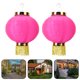 thumbnail image 1 of Lámpara 2 bolas de farol redondas chinas para bodascumpleañosdecoración colgante (F Rose Red) Ehuebsd Para estrenar, 1 of 1