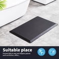 thumbnail image 4 of Xmushyra Kitchen Mat for Floor, Cushioned Anti Fatigue Black Kitchen Mat, Non Slip Waterproof Foam Comfort Mat, Easy Clean Floor Mat for Kitchen, Sink & Laundry, 17" x 28", 4 of 8