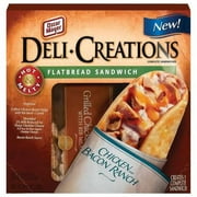 Oscar Mayer: Chicken & Bacon Ranch Deli Creations Flatbread Sandwich, 4.9 oz