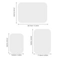 thumbnail image 2 of GOOHOCHY White Dry Erase Board Made of for Daily Use with Multi Function Design 3 Pieces, 2 of 8