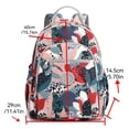 thumbnail image 4 of Stylish & Durable Water-Resistant Nylon Backpack - Perfect for Outdoor Travel & Everyday Use!, 4 of 5