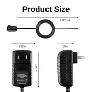 Nuxkst 15V AC DC Adapter Replacement for GP37 Plus GOOLOO 800A Peak Car Jump Starter