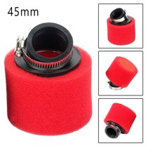 For Mikuni 28mm Air Filter For Molkt 26mm Kart Part Red Reusable Washable 45mm Aluminum Carburetor Dirt Bike Foam