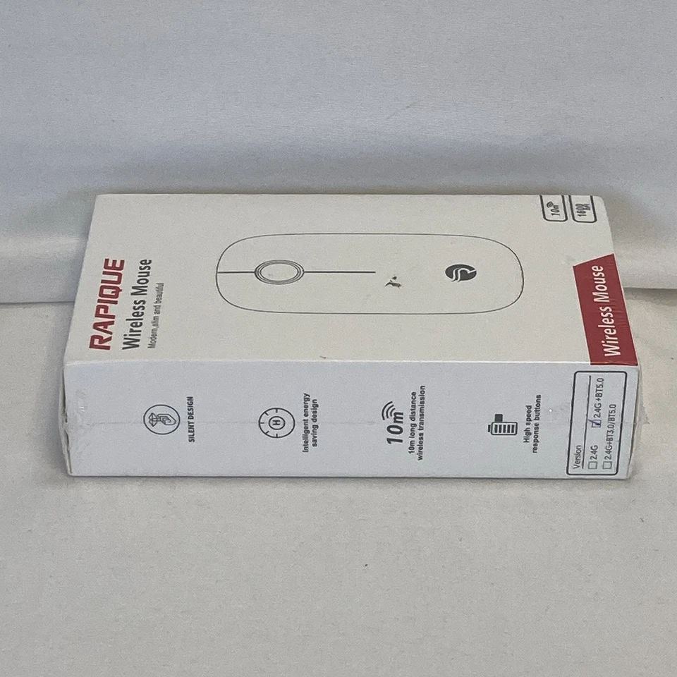 Rapique Bluetooth Wireless Mouse R306 Rose Gold X0043Ibrxp New