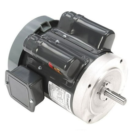 Leeson Motor,1/2 HP,1,725/1,425 RPM,115/200-240 5KCR46MN0093