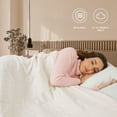 thumbnail image 2 of GONUES Electric Blanket 72"x 84" Full Size Soft Warm Flannel Fast Heating Blanket, 4 Fast Heating Levels & 10H Auto off-White, 2 of 6
