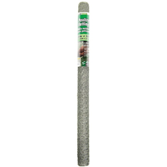 YARDGARD 3 Foot X 10 foot 1 Inch Mesh Poultry Netting