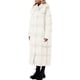 thumbnail image 5 of Abrigo Acolchado Largo con Capucha para Mujer PRETTYGARDEN Beige Talla M, 5 of 6
