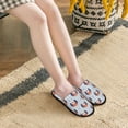 thumbnail image 5 of House Slippers for Women Men - Cute Dog Puppy star Lightweight House Shoes Fuzzy Slippers, Soft Slip-On Cozy House Slippers for Woman Indoor Outdoor, 5 of 7