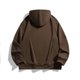 thumbnail image 4 of pstuiky mangas largas para hombre, Sudadera con capucha y bolsillo para hombre, estilo casual, cómoda, lisa, holgada, con bolsillos salir tops m, 4 of 9
