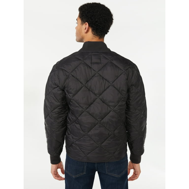 No fear quilted deals bomber jacket mens