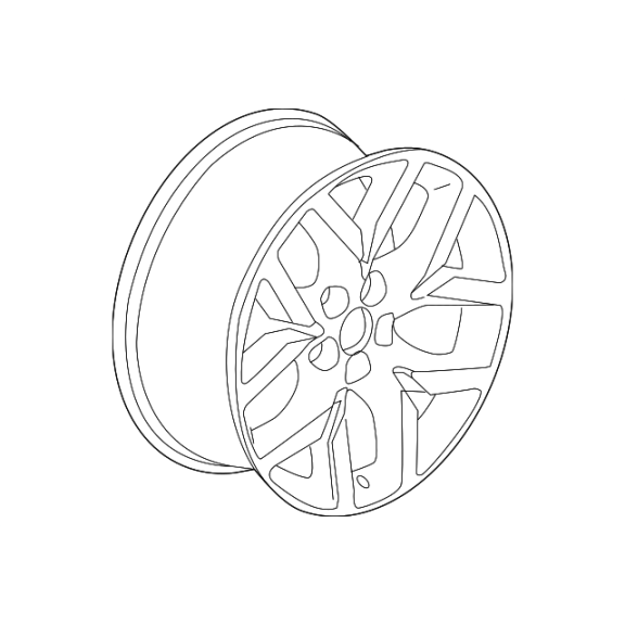 Genuine GM Wheel, Alloy 20963711