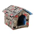 thumbnail image 4 of Cueva para gatos, refugio de invierno, casa lavable para exteriores para gatitos en el patio trasero Largo 43X40X42CM, 4 of 8