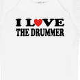 thumbnail image 4 of Inktastic I Love the Drummer Boys or Girls Baby Bodysuit, 4 of 5