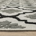 thumbnail image 3 of HomeRoots 507511 10 x 13 ft. Beige Geometric Stain Resistant Indoor & Outdoor Rectangle Area Rug, 3 of 5