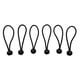 thumbnail image 1 of 2x Pelota de Goma Elástica 4/5/6/8/9 Pulgadas (13/15/20/23 Cm) Cordones Elásticos Negros de Resistentes Resistente a DYNWAVEMX Bungee de pelota, 1 of 8