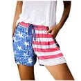 thumbnail image 2 of Womens Casual Shorts Drawstring Elastic Summer Shorts Comfy Pocketed Pants, 2 of 8