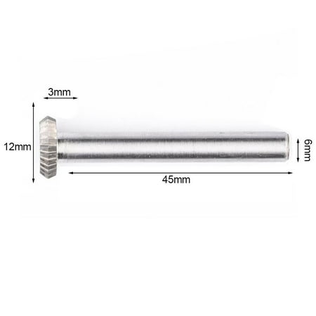 

Ytype Carbide Rotary File Tungsten Steel Grinding Head Milling Cutter 6Mm Shank