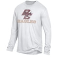 thumbnail image 2 of Men's White Boston College Eagles Keeper Long Sleeve T-Shirt, 2 of 3