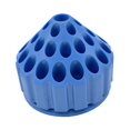 thumbnail image 3 of Organizador de brocas con múltiples agujeros, soporte profesional para herramientas de amolado, portátil Azul, 3 of 8